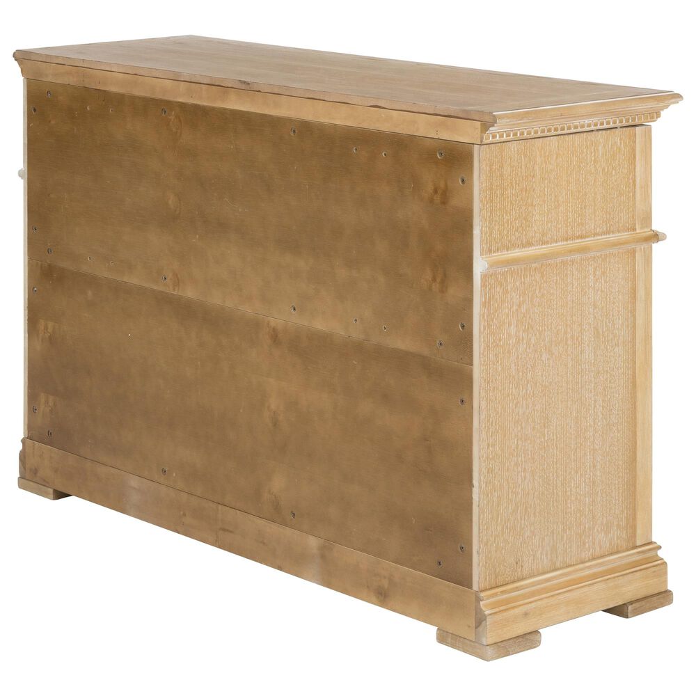 Homestyles Manor House 6 Drawer Dresser in Brown, , large