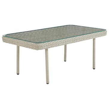 Timberlake Windham 17" Patio Coffee Table in Light Gray, , large