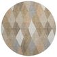 Dalyn Rug Company The Reserve TR11 Copper 8" Round Indoor/Outdoor Area Rug, , large