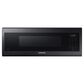 Samsung 1.1 Cu. Ft. Smart SLIM Over-the-Range Microwave with 400 CFM Hood Ventilation in Matte Black Steel, , large