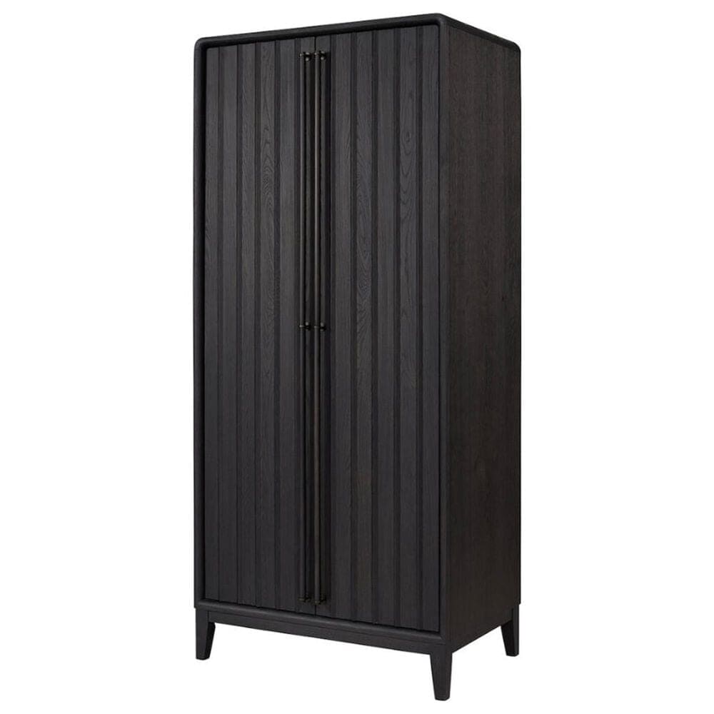Bernards Furniture Elure 2-Door Armoire in Peppercorn, , large