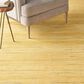 Nourison Interweave 9" x 12" Yellow Area Rug, , large