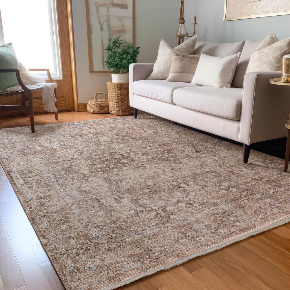 Dalyn Rug Company Vienna VI6 7&#39;10&quot; x 10&#39; Chocolate Area Rug, , large