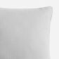 Sunday Citizen Snug Muslin 20" Square Throw Pillow in Cloud Gray, , large