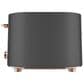 Cafe Specialty 2-Slice Toaster in Matte Black, , large