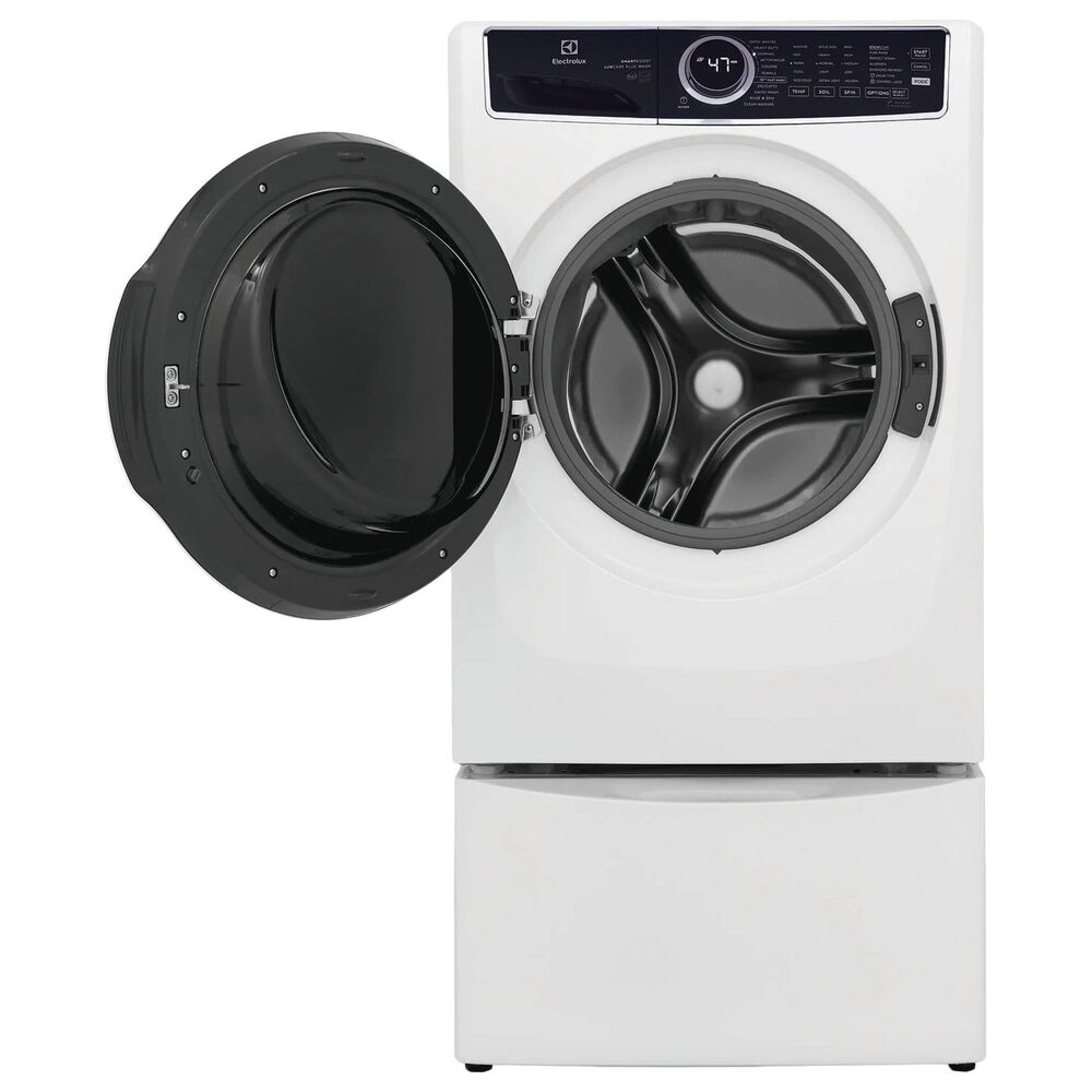 Electrolux 4.5 Cu. Ft. Front Load Washer and 8.0 Cu. Ft. Gas Dryer Laundry Pair in White, , large