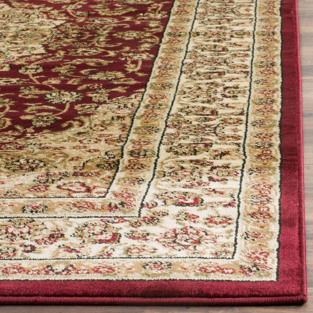 Safavieh Lyndhurst LNH222 8&#39; x 11&#39; Red and Ivory Area Rug, , large