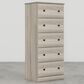 Lemoore Essential 23" 5-Drawer Chest in Swedish Grey Elm, , large
