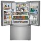 Frigidaire Professional 23 Cu. Ft. French Door Refrigerator with Dispenser in Stainless Steel, , large