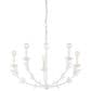 Troy Lighting Florian 5-Light Chandelier in Gesso White, , large