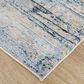 Feizy Sonora Blue and Beige 2" x 3" Area Rug, , large