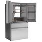 Cafe 22.3 Cu. Ft. 4-Door French Door Refrigerator in Platinum Glass, , large
