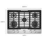 KitchenAid 30" Gas Cooktop with 5 Versatile Burners in Stainless Steel, , large