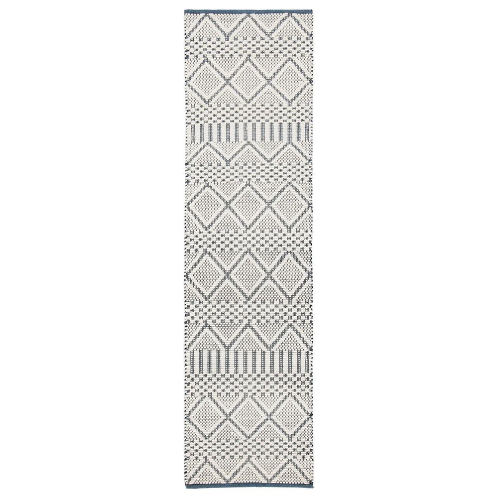 Safavieh Natura NAT857A 2"3" x 8" Ivory and Blue Runner, , large
