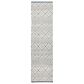 Safavieh Natura NAT857A 2"3" x 8" Ivory and Blue Runner, , large