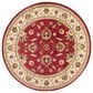 Safavieh Lyndhurst LNH553 5"3" Round Red and Ivory Area Rug, , large