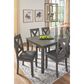Ashley Caitbrook 7-Piece Dining Set in Antique Gray Wash, , large