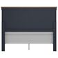 Ashley Landocken Queen Panel Bed in Brown and Blue, , large