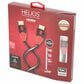 Sanus Tilting Wall Mount for 32" - 90" TVs with Red Series HDMI Cable and 7-Outlet 900J Surge Protector Power Strip in Black, , large