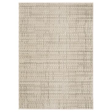 Oriental Weavers Capella Beige and Brown 7"10" x 10"10" Area Rug, , large