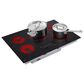 LG 2-Piece Kitchen Package with Stainless Steel 6.4 Cu Ft. Combination Wall Oven and Black 30" Smart Electric Cooktop, , large