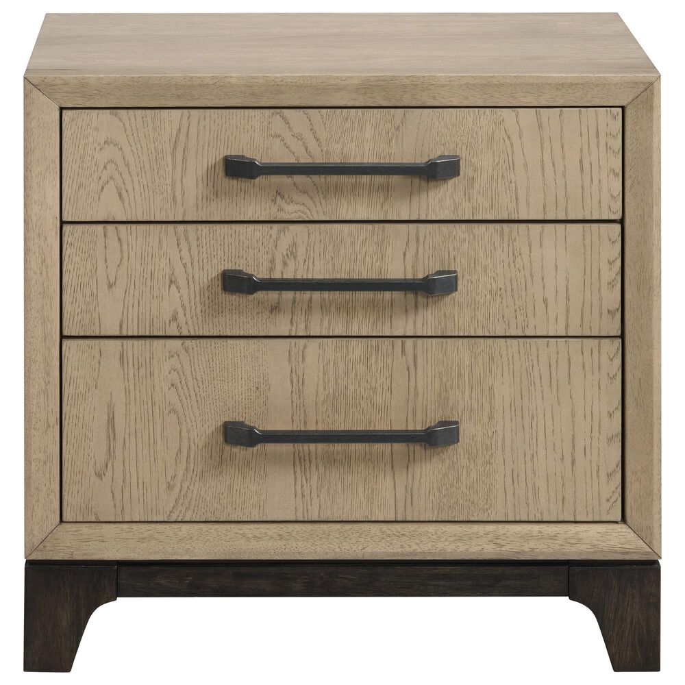 Emerald Home Furnishings Sutton Place 3-Drawer Nightstand in Caramel and Cocoa, , large