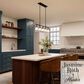 Hunter Beverly Glen Jasmine Roth 5-Light Island Chandelier in Matte Black, , large