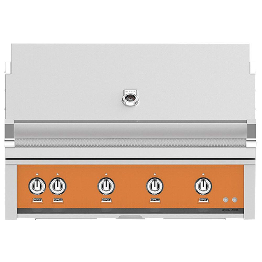 Hestan 42" Built-In Liquid Propane Grill in Citra Orange, , large