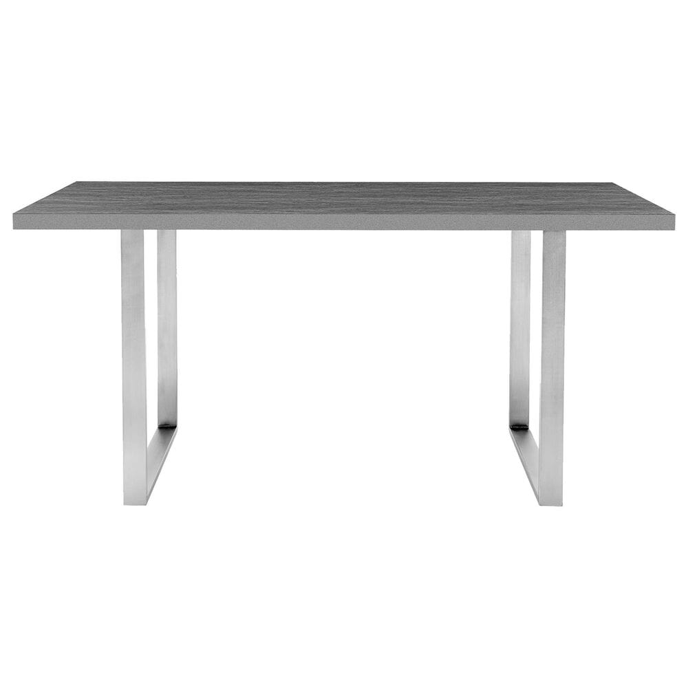 Blue River Fenton/Pacific 5-Piece Dining Set in Brushed Stainless Steel, , large