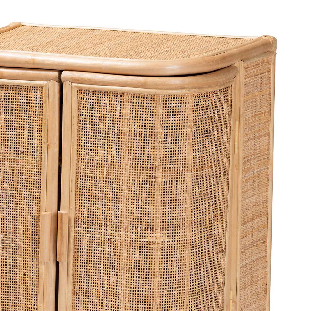 Baxton Studio Yanka Storage Cabinet in Natural, , large