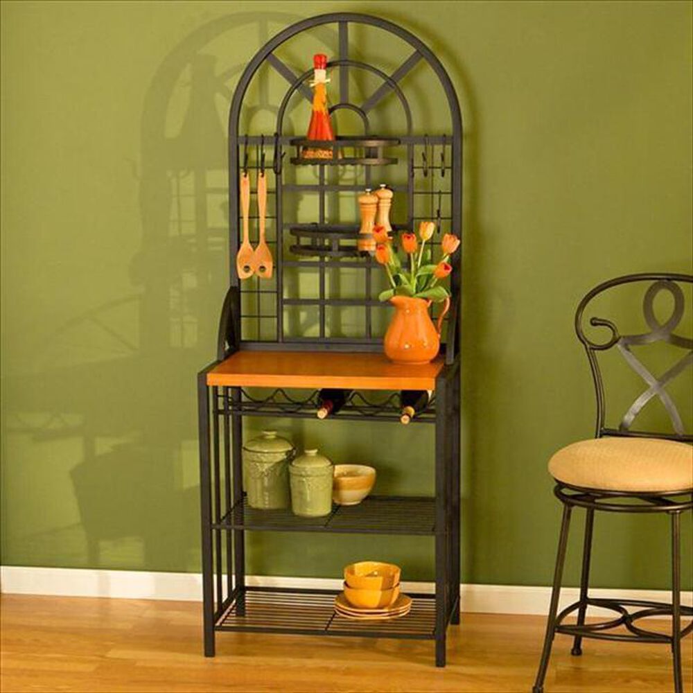 Southern Enterprises Dome Baker's Rack, , large