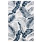 Safavieh Cabana CBN452A 4" x 6" Ivory and Navy Indoor/Outdoor Area Performance Rug, , large