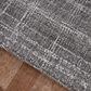 Amer Rugs Laurel 7"6" x 9"6" Graphite Area Rug, , large