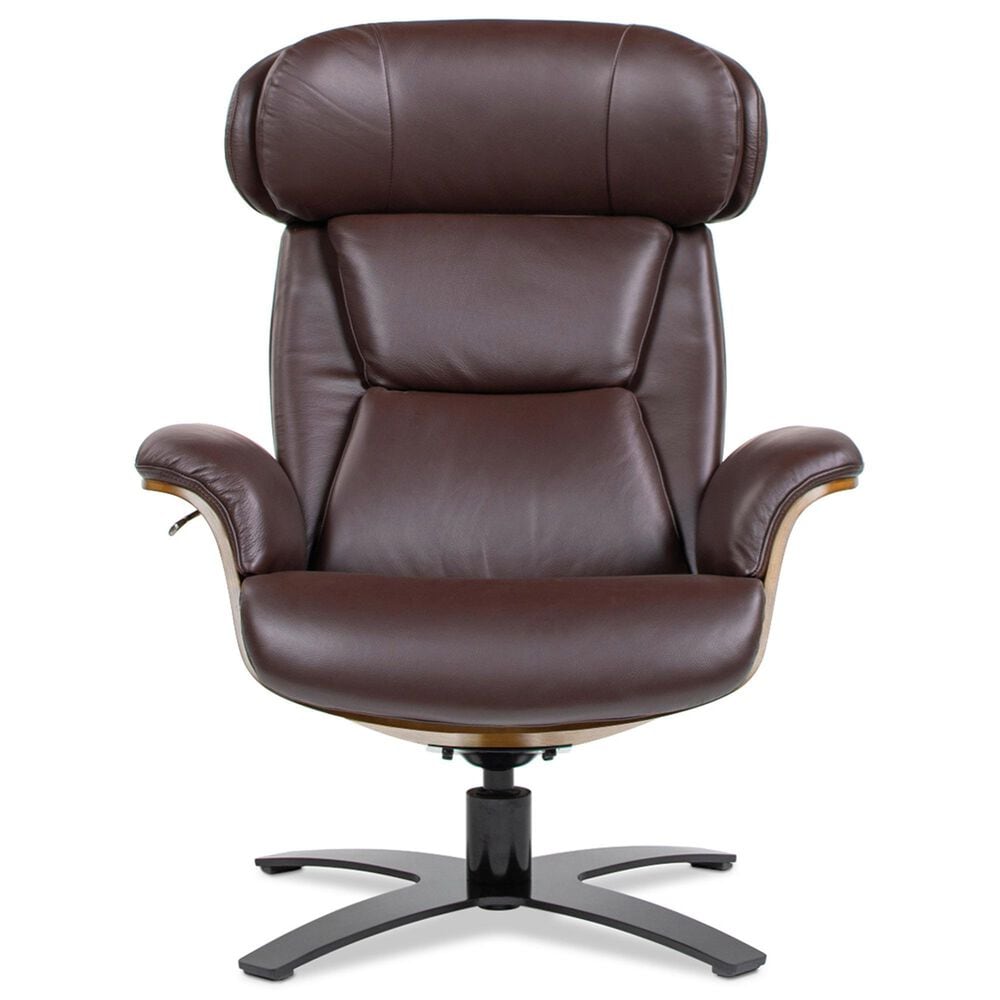 Jennifer Taylor Home Jovan Manual Recliner Lounge Chair in Cacao Espresso Brown, , large