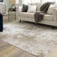 Ashley Grifflain 7"10" x 10"3" Tan, Brown and Gray Area Rug, , large