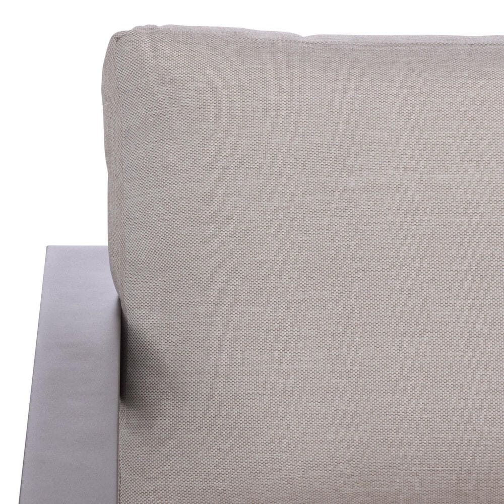 Safavieh Donaldo Outdoor Sofa in Dark Grey, , large