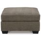 Ashley Mahoney Oversized Accent Ottoman in Chocolate, , large