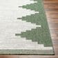 Surya Eagean EAG-2435 Grass Green, Ivory, Dark Green and Seafoam 2"7" x 10" Indoor/Outdoor Runner, , large