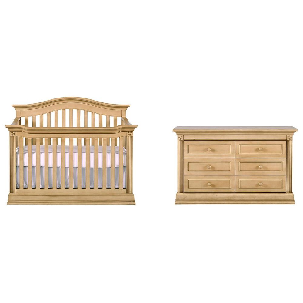 Munire Montana 2 Piece Nursery Set In Driftwood Nebraska Furniture Mart