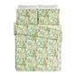 Peking Handicraft Queenie Tropical 3-Piece King Comforter Set in Seafoam, , large