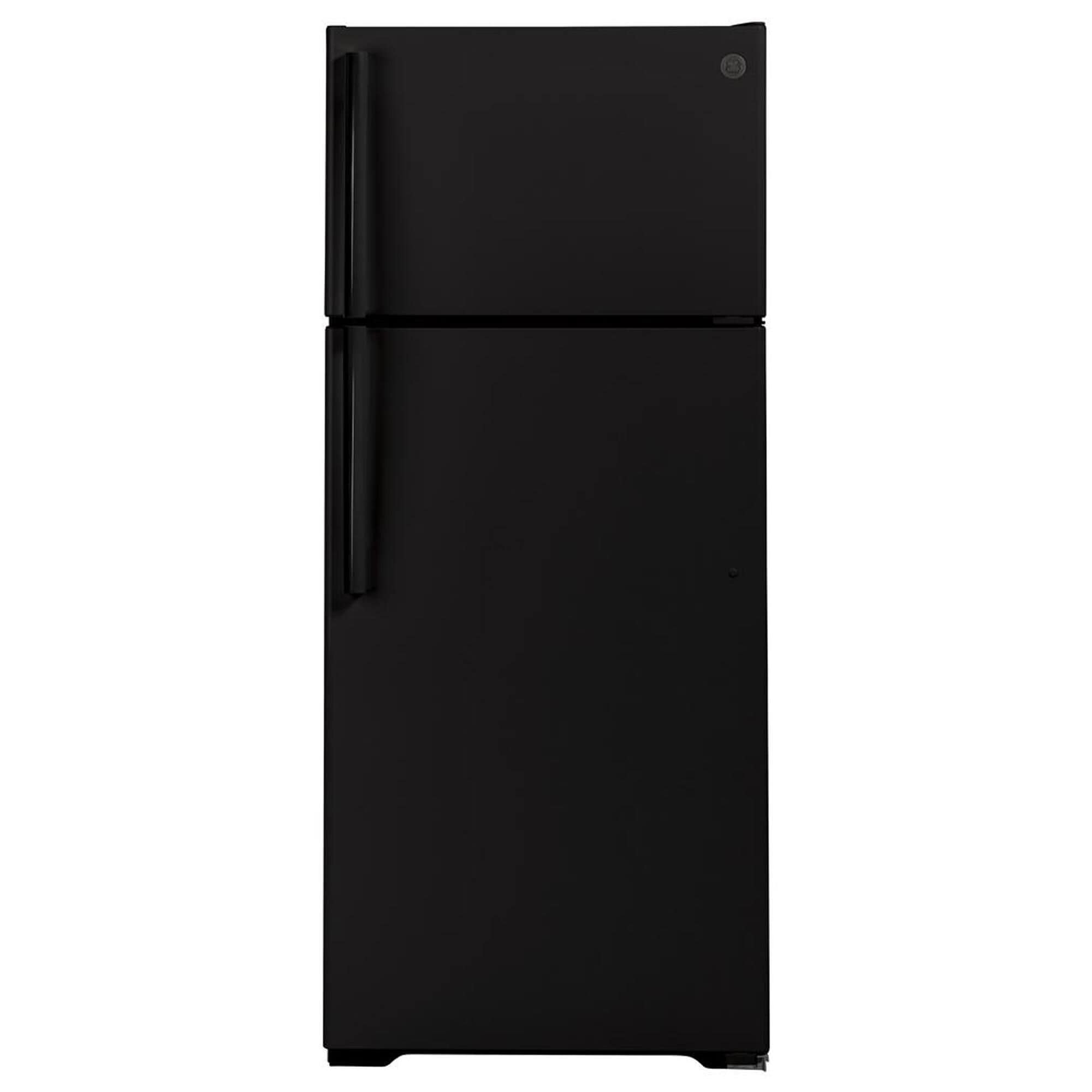 Ge 18 cu ft sales refrigerator stainless steel