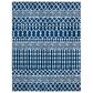 Safavieh Tulum TUL270N 8" x 10" Navy and Ivory Area Rug, , large