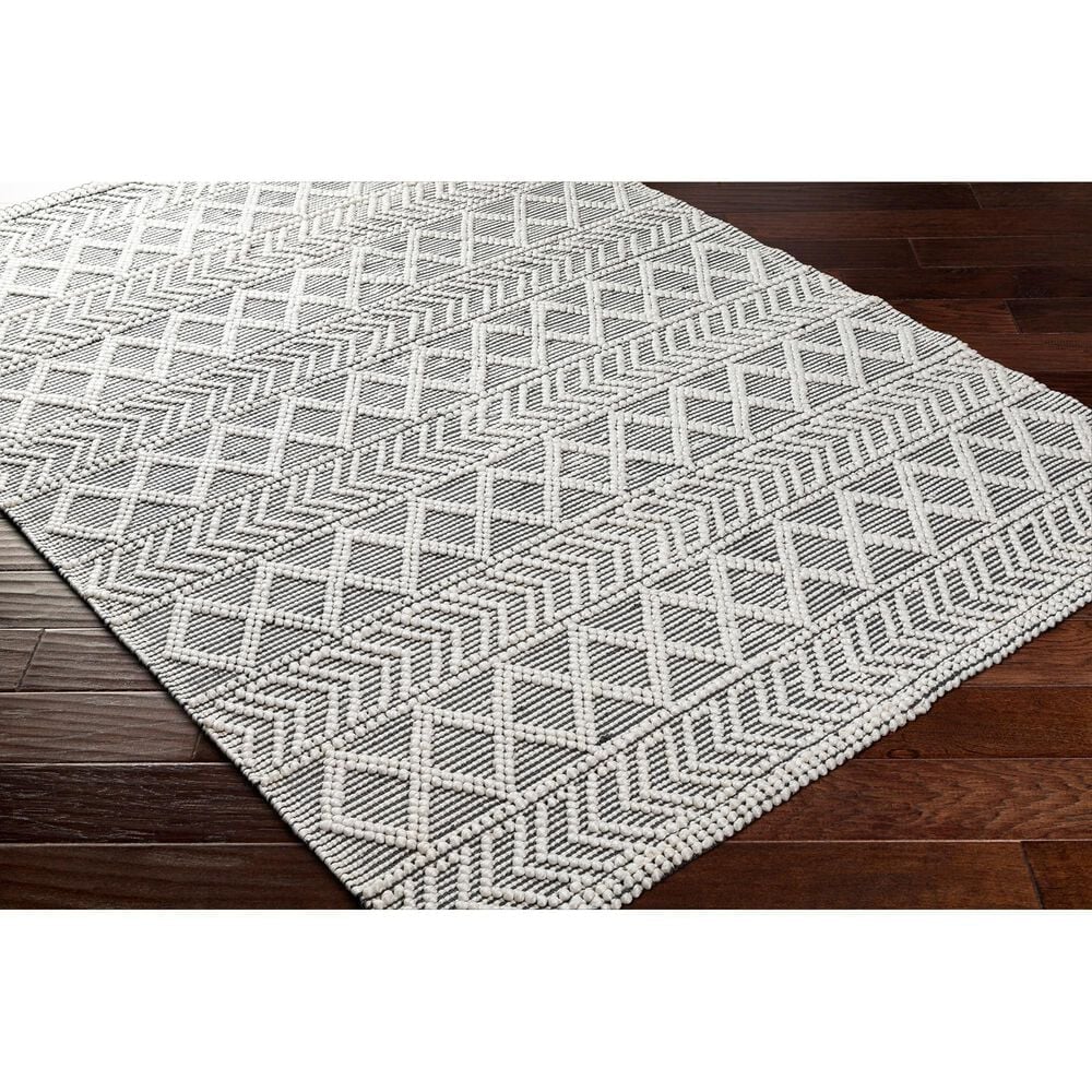 Surya Daffodil Southwestern 8&#39; x 10&#39; Light Grey and Natural Area Rug, , large