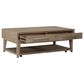 Belle Furnishings Brentwood 2-Drawer Cocktail Table in Sandstone, , large