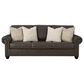 Ashley Roxmere Stationary Queen Sleeper Sofa in Umber, , large