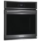 Frigidaire Gallery 27"" Single Electric Wall Oven with Total Convection in Black Stainless Steel, , large