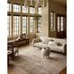 Loloi Heritage 10" x 14" Ivory and Natural Area Rug, , large