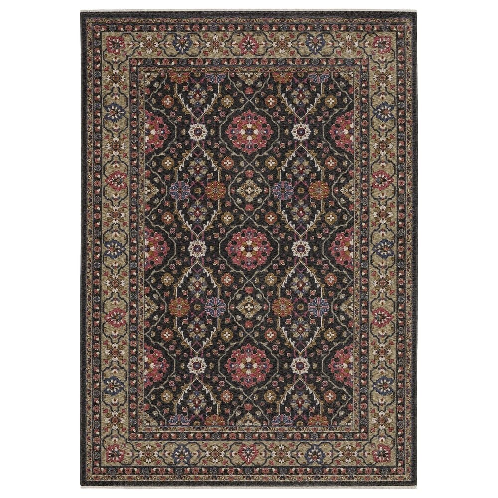 Oriental Weavers Hastings 7"10" x 10"10" Gray Area Rug, , large