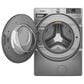 Whirlpool 4.5 cu. ft. Smart Front Load Washer with FreshFlow Vent System in Radiant Silver, , large