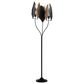 Crestview Collection Wynter Floor Lamp in Black and Gold, , large